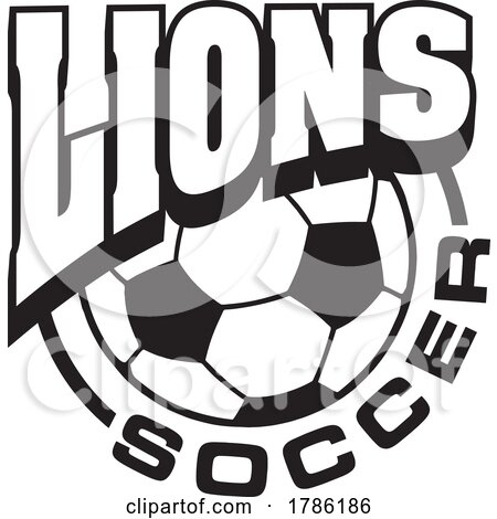 LIONS Team Soccer with a Soccer Ball by Johnny Sajem