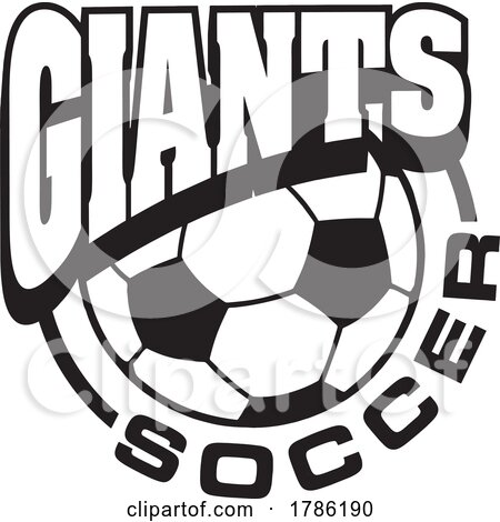 GIANTS Team Soccer with a Soccer Ball by Johnny Sajem