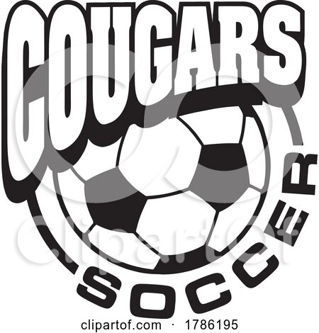 COUGARS Team Soccer with a Soccer Ball by Johnny Sajem