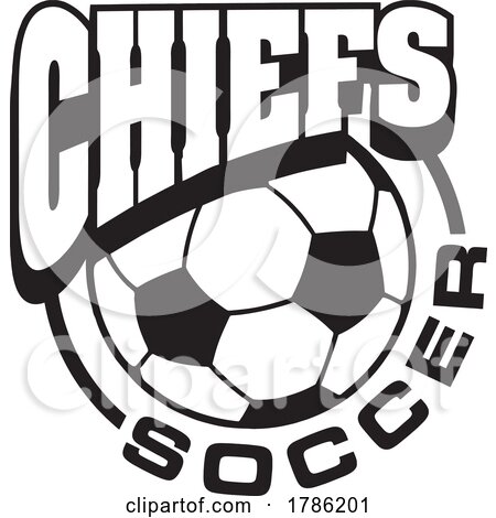 CHIEFS Team Soccer with a Soccer Ball by Johnny Sajem