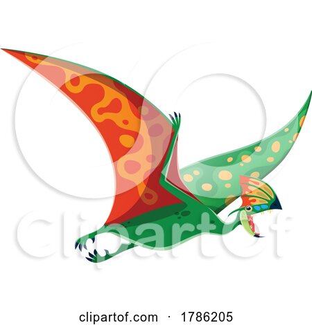 Tapejara Pterosaur Dinosaur by Vector Tradition SM