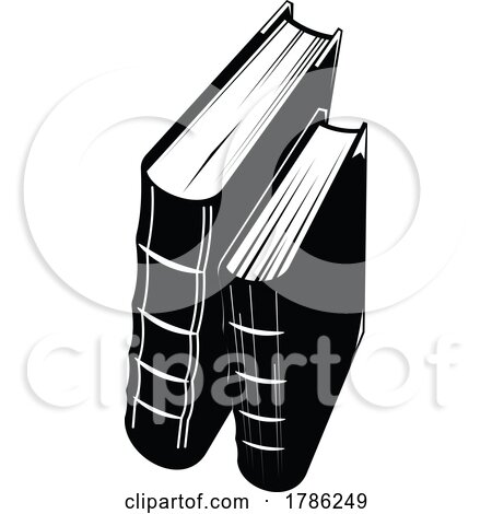 Black and White Books by Vector Tradition SM