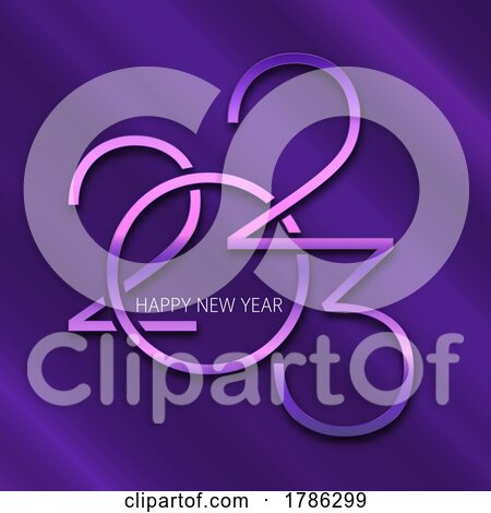 Abstract Happy New Year Background with a Modern Design by KJ Pargeter