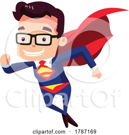 Super Business Man Flying by beboy
