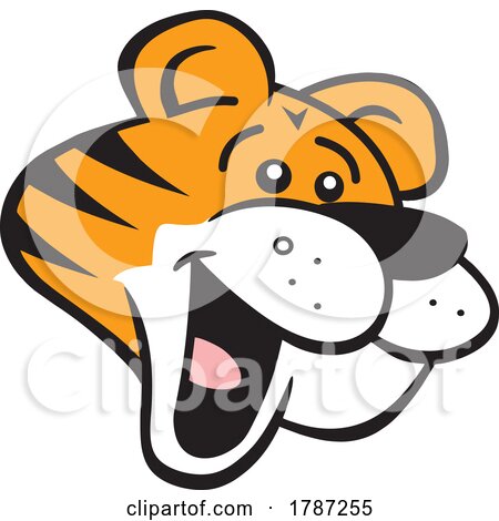 Cartoon Tiger Mascot by Johnny Sajem
