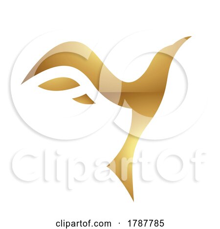 Golden Letter Y Symbol on a White Background - Icon 8 by cidepix