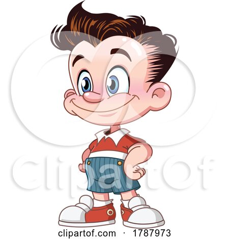 Cartoon 50s Styled Boy by yayayoyo