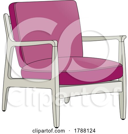 Purple Chair by Lal Perera