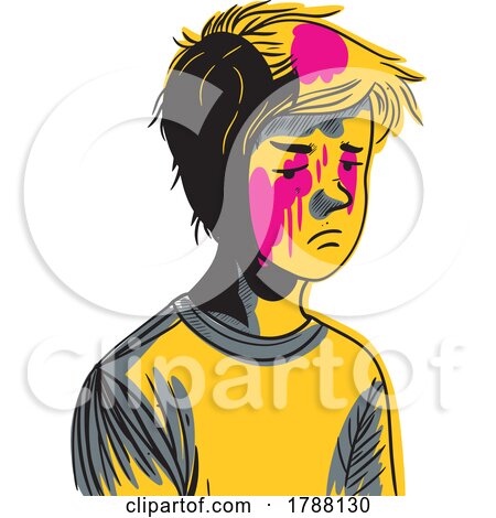 Bullied and Depressed Boy by beboy