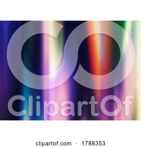 Abstract Holographic Style Background with Colourful Overlay Design by KJ Pargeter