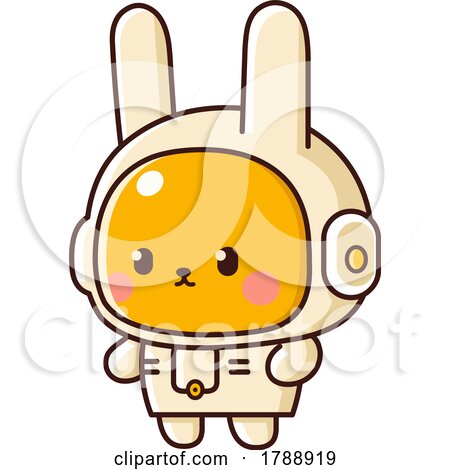 Cute Astronaut Rabbit by yayayoyo