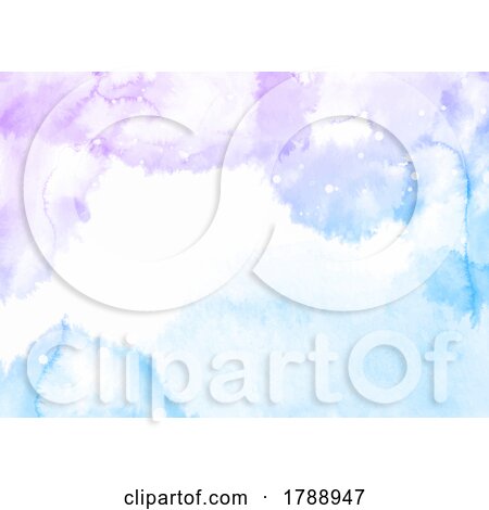 Decorative Hand Painted Watercolour Texture Background by KJ Pargeter
