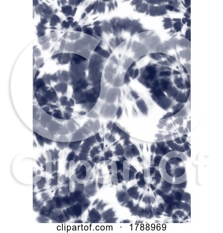 Shibori Tie Dye Abstract Background by KJ Pargeter