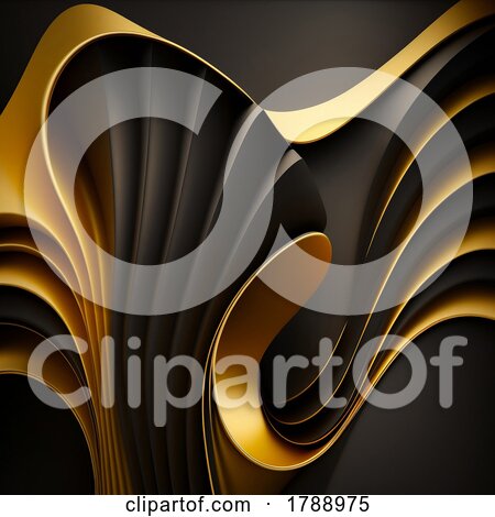 Abstract Wavy Curves Background by KJ Pargeter