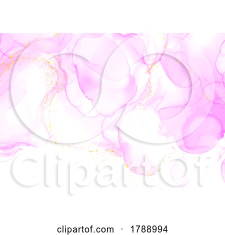 Elegant Hand Painted Alcohol Ink Background by KJ Pargeter