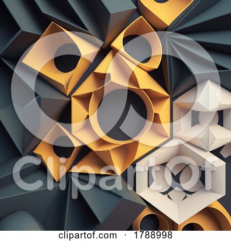 Geometric Abstract Background by KJ Pargeter