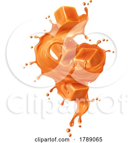 Caramel and Splash by Vector Tradition SM