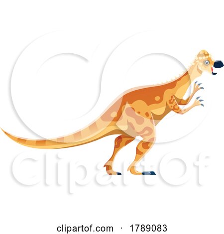 Pachycephalosaurus Dinosaur by Vector Tradition SM