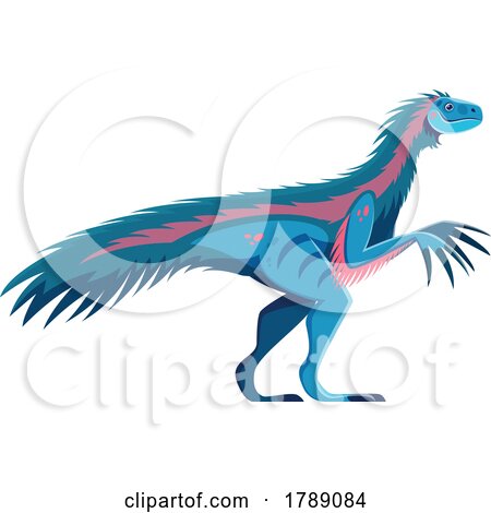 Therizinosaurus Dinosaur by Vector Tradition SM