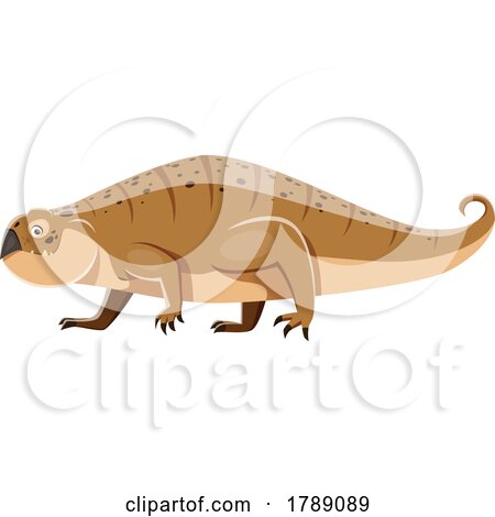 Hyperodapedon Dinosaur by Vector Tradition SM