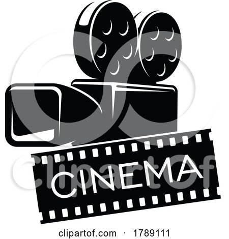 Cinema and Movie Camera Design by Vector Tradition SM