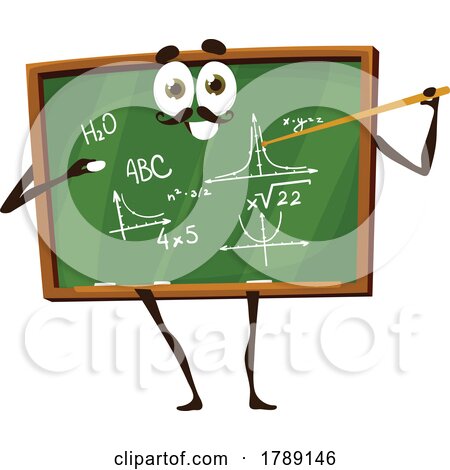 Chalkboard Mascot by Vector Tradition SM