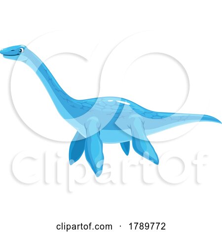 Plesiosaur Dinosaur by Vector Tradition SM