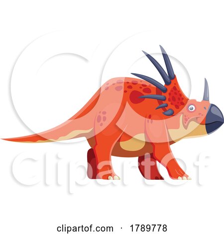 Styracosaurus Dinosaur by Vector Tradition SM
