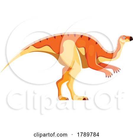Probactrosaurus Dinosaur by Vector Tradition SM