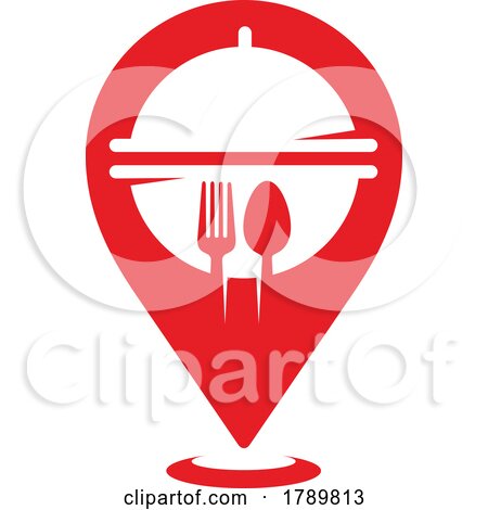 Navigation Restaurant Pin by Vector Tradition SM