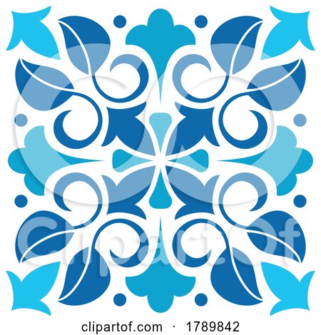 Moroccan and Azulejo Tile Pattern by Vector Tradition SM