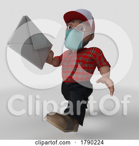 3D Cartoon Lumberjack Character by KJ Pargeter