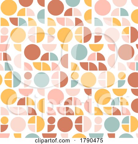 Abstract Scandi Style Pattern Background by KJ Pargeter