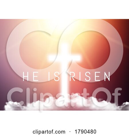 Good Friday He Is Risen Background by KJ Pargeter