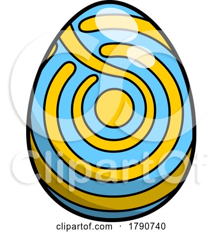 Cartoon Easter Egg by Hit Toon