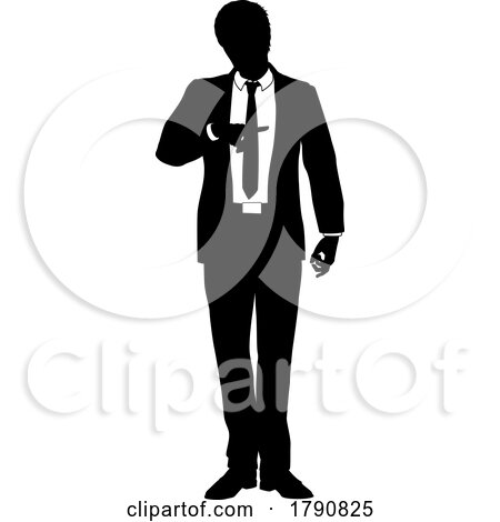 Business People Man Silhouette Businessman by AtStockIllustration