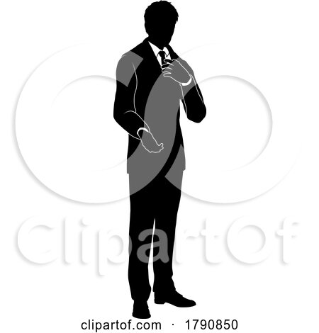 Business People Man Silhouette Businessman by AtStockIllustration