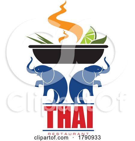 Thai Restaurant Design by Vector Tradition SM
