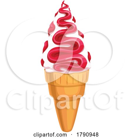 Ice Cream Cone by Vector Tradition SM