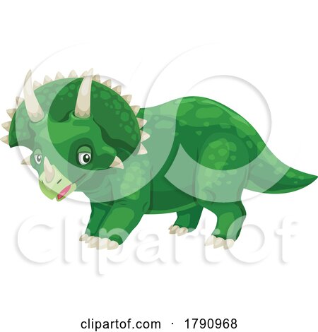 Triceratops Dinosaur by Vector Tradition SM