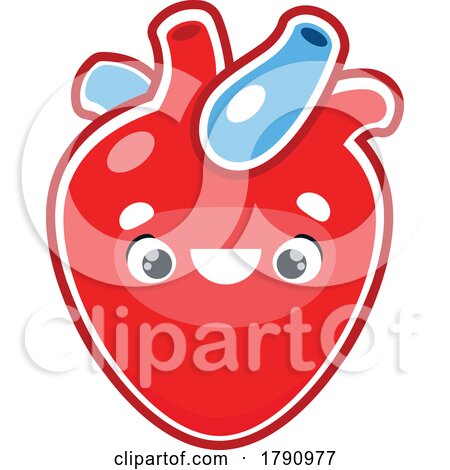 Human Heart Mascot by Vector Tradition SM