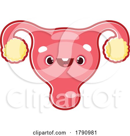 Human Uterus Mascot by Vector Tradition SM