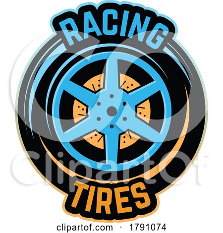 Racing Tires Logo Design by Vector Tradition SM