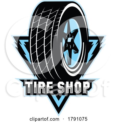 Tire Shop Logo Design by Vector Tradition SM