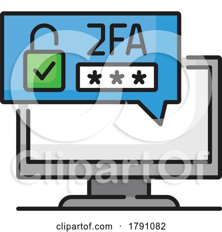 Secure Password Verification Icon by Vector Tradition SM