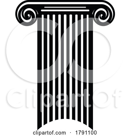 Classic Greek or Roman Column Pillar by Vector Tradition SM