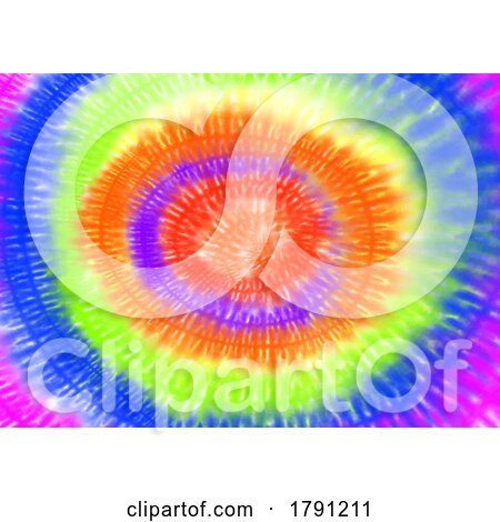 Abstract Background with a Tie Dye Design 1603 by KJ Pargeter