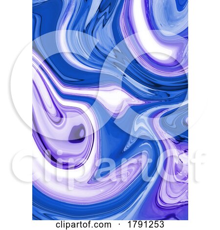 Abstract Liquid Marble Background by KJ Pargeter