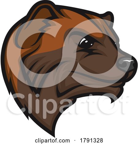 Tough Wolverine Mascot by Vector Tradition SM