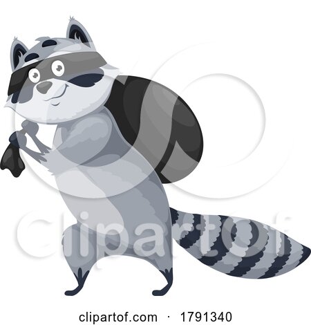 Robber Raccoon by Vector Tradition SM